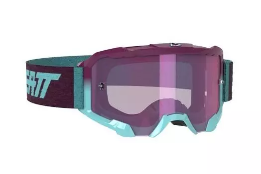 Маска велосипедная Leatt Velocity 4.5 Iriz Aqua/Purple, 8020001095