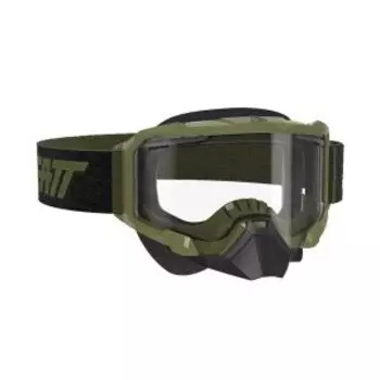 Маска велосипедная Leatt Velocity 4.5 SNX Goggle, Forest Clear, 8020003075