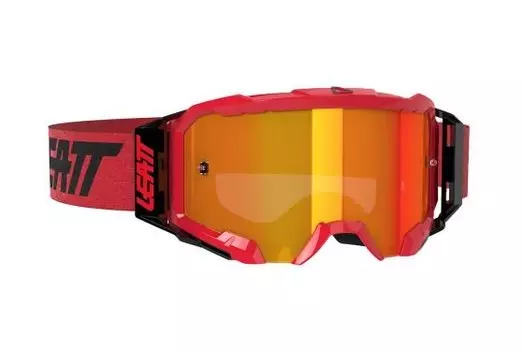 Маска велосипедная Leatt Velocity 5.5 Iriz Red/Red, 8020001025