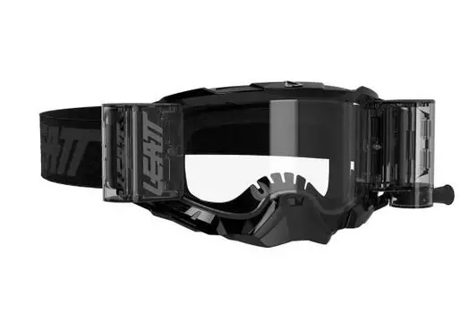 Маска велосипедная Leatt Velocity 5.5 Roll-Off Black/Clear, 8020001075
