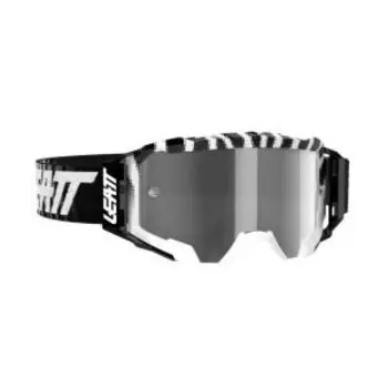 Маска велосипедная Leatt Velocity 5.5 Zebra/Light Grey, 8020001070