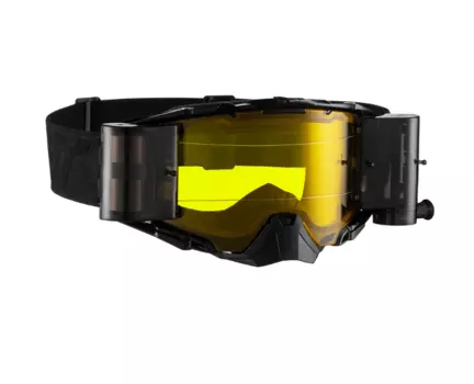 Маска велосипедная Leatt Velocity 6.5 Roll-Off Black/Grey Yellow, 8019100051