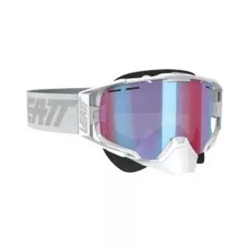 Маска велосипедная Leatt Velocity 6.5 SNX Goggle, Iriz White/Grey Blue, 8020003015