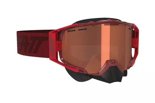 Маска велосипедная Leatt Velocity 6.5 SNX Goggle, Ruby/Red Rose, 8020003050