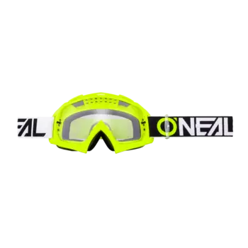 Маска велосипедная O´Neal B-10 Twoface Hi-Viz, Clear Neon Yellow