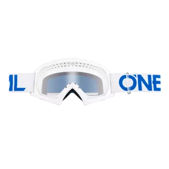 Маска велосипедная O´Neal B-10 Youth Solid White/Blue, 6024-112O