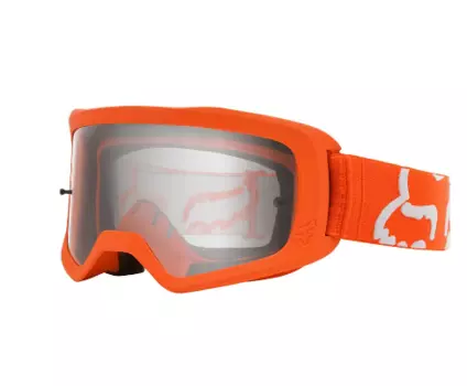 Маска велосипедная подростковая Fox Main II Race Youth Goggle, Flow Orange, 24007-824-OS