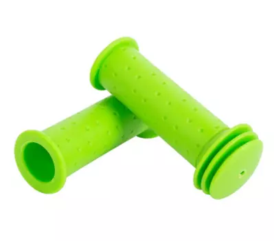 Грипсы велосипедные Green Cycle GGR-196, 102mm, детские, зеленые