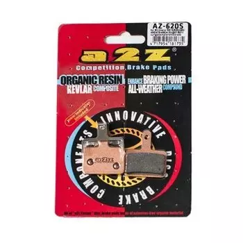 Тормозные колодки A2Z Shimano Deore BR-M515/475/501/601/465/475/495/Tektro, золотистый, AZ-620S