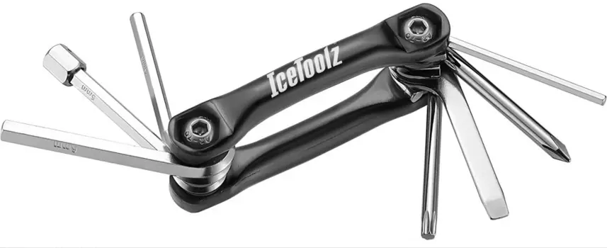 Мультитул Ice Toolz, шестигранники 3x4x5x6x8, отвёртки +/- и торксы т-25, 91B5