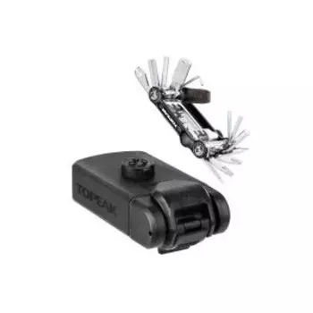 Мультитул TOPEAK NINJA TOOL &amp; NINJA QUICKCLICK MOUNT, 20 функций, водонепроницаемый, бокс, TNJM-TBX20