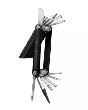 Мультитул TOPEAK TUBI 18, 18 функций, MINI TOOL, BLACK, TUB-18B