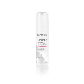 PANGEA ORGANICS Бальзам для губ Итальянский красный мандарин с Розой
