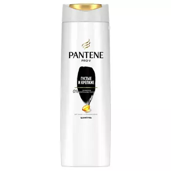 PANTENE Шампунь для волос ГУСТЫЕ И КРЕПКИЕ (для тонких и ослабленных волос)