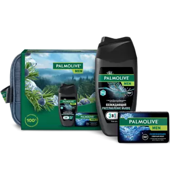 PALMOLIVE Men Подарочный набор "Охлаждающий Северный океан"