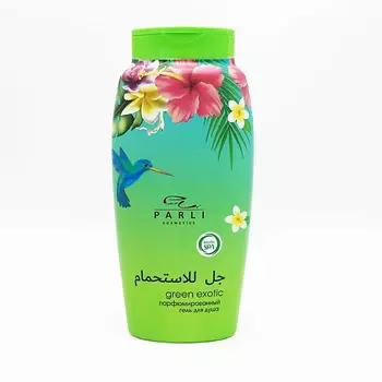 PARLI Парфюмированный гель для душа ананас кокос green exotic 750.0