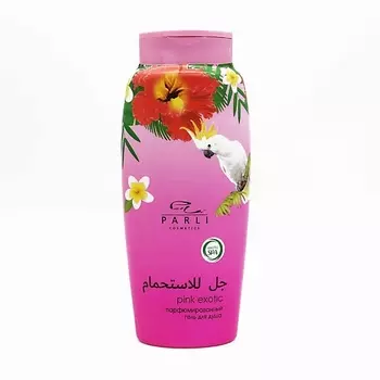 PARLI Парфюмированный гель для душа с ароматом амбры и табака pink exotic 750.0