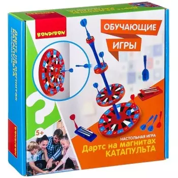 Игра настольная бондибон дартс катапульта вв2412