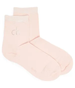 Носки женские Calvin Klein однотонные 2 пары, розовый