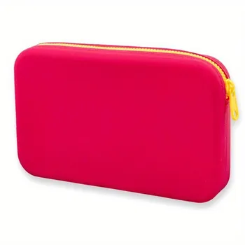 1pc Cosmetic Storage Bag Large Capacity Travel Makeup Brush Holder Portable Cosmetic Waterproof Organizer closet organizer светло-серый
