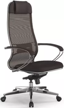 Кресло офисное Metta Samurai Comfort S Infinity темно-коричневое