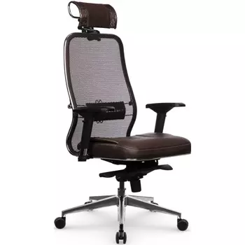 Кресло офисное Metta Samurai SL-3.041 MPES Цвет: Темно-коричневый.
