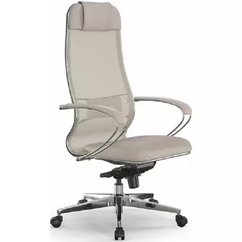 Кресло офисное Metta Samurai Comfort S Infinity молочное