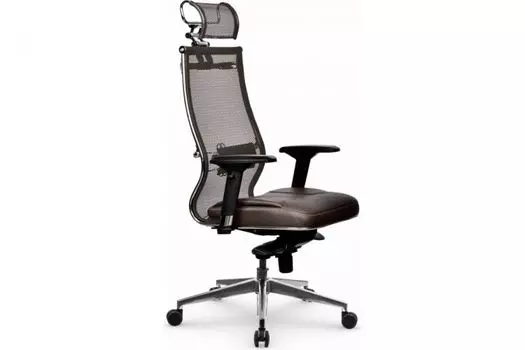 Кресло офисное Metta Samurai SL-3.051 MPES Цвет: Темно-коричневый.