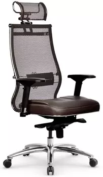 Кресло офисное Metta Samurai SL-3.05 MPES Цвет: Темно-коричневый.