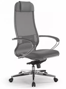 Кресло офисное Metta Samurai Comfort S Infinity Easy Clean z509325752 серое