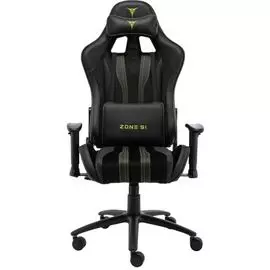 Кресло ZONE 51 Gravity Z51-GRV-B черное, экокожа, регулируемый угол наклона, механизм качания, до 150 кг