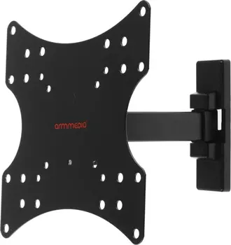 Кронштейн Arm Media MARS-3 ARM MEDIA 10182 для ТВ black (max VESA 100x100 мм., настенный, наклонно-поворотный, max 20 кг)