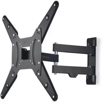 Кронштейн HAMA 00220824 для телевизора черный 32"-65" макс.25кг настенный поворот и наклон