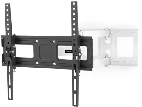 Кронштейн HAMA 00220856 для телевизора черный 32"-65" макс.35кг настенный поворотно-выдвижной и наклонный