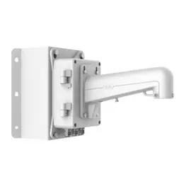 Кронштейн HIKVISION DS-1602ZJ-box-corner на стену/угол, белый, для скоростных поворотных камер, идёт с монтажной коробкой, алюминий и сталь, 255.5314