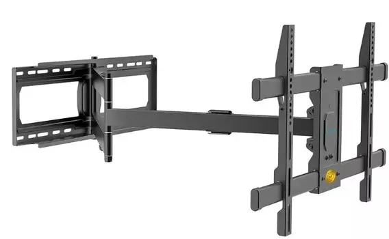 Кронштейн Kromax DIX-30 90659 для телевизора черный 32"-65" макс.60кг настенный поворот и наклон