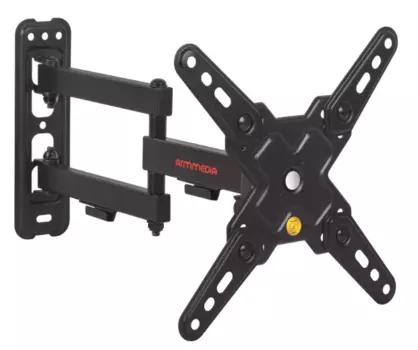 Кронштейн настенный Arm Media MARS-8 ARM MEDIA 90718 для ТВ, black (max VESA 200x200 мм., наклонно-поворотный, max 25 кг)