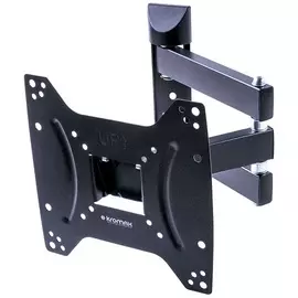 Кронштейн настенный Kromax DIX-22 Kromax_28013 15-48", макс. 35кг, поворотно-выдвижной и наклонный, черный
