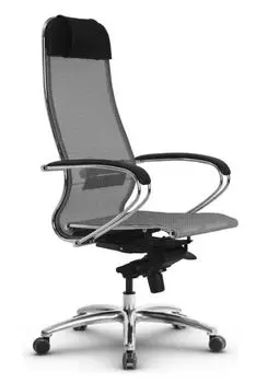 Кресло офисное Metta Samurai S-1.04 Infinity Easy Clean z509332408 Серый