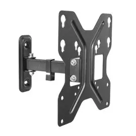 Кронштейн настенный Ultramounts UM898 для 23"-43" до 30кг, от стены 49-184мм, VESA 75x75,100x100,200x100,200x200, наклон до 15° и подъем до 15°, влев