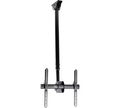 Кронштейн потолочный Arm Media LCD-1700 ARM MEDIA 10174 для телевизора черный 26"-65" макс.55кг потолочный наклон (10174)