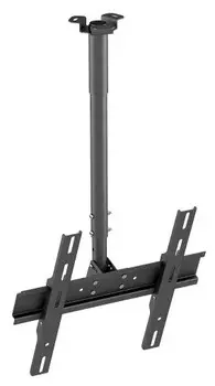Кронштейн потолочный Holder PR-101-B черный 32"-65" макс.60кг потолочный фиксированный