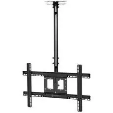 Кронштейн потолочный ONKRON N1L 32-80" макс. 400х600, высота 717-1584мм, наклон -5°/+15°, поворот 60°, макс. нагрузка 68.2кг, черный