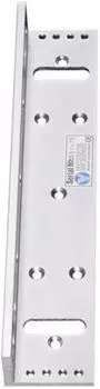 Кронштейн Yli Electronic MBK-750L L для крепления электромагнитного замка на узкую дверь, которая открывается наружу. Размеры кронштейна - 280x80x51мм
