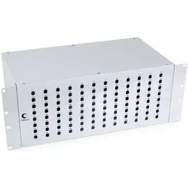 Кросс-бокс Cabeus FO-19-96ST оптический 19" на 96 ST(FC) со сплайс-кассетой и КДЗС (без пигтейлов и проходных адаптеров)