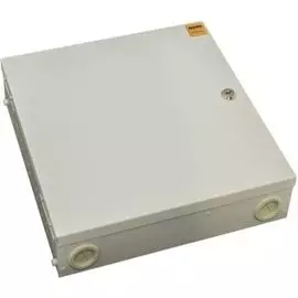 Кросс оптический настенный Hyperline FO-WBX-4xSLT-W140H42-32UN-GY от 8 до 32 портов (SC, duplex LC, ST, FC), со сплайс пластиной, без пигтейлов и прох
