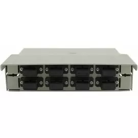 Кросс оптический настенный коробочный TELCORD КН-8SC-m-GY 163х123х30 мм, под 8 адаптеров SC/LC duple
