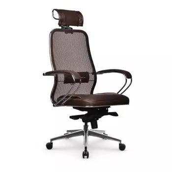 Кресло офисное Metta Samurai SL-2.041 MPES Цвет: Темно-коричневый.