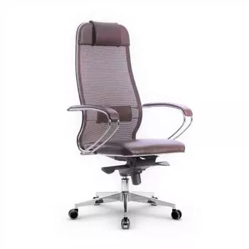 Кресло офисное Metta Samurai Comfort S Infinity светло-коричневое