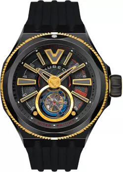 fashion наручные мужские часы Nubeo NB-6075-05. Коллекция MESSENGER TOURBILLON
